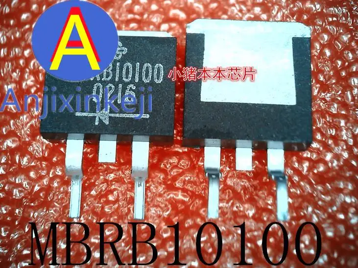 

10pcs 100% orginal new MBRB10100 MBRBI0100 TO-263