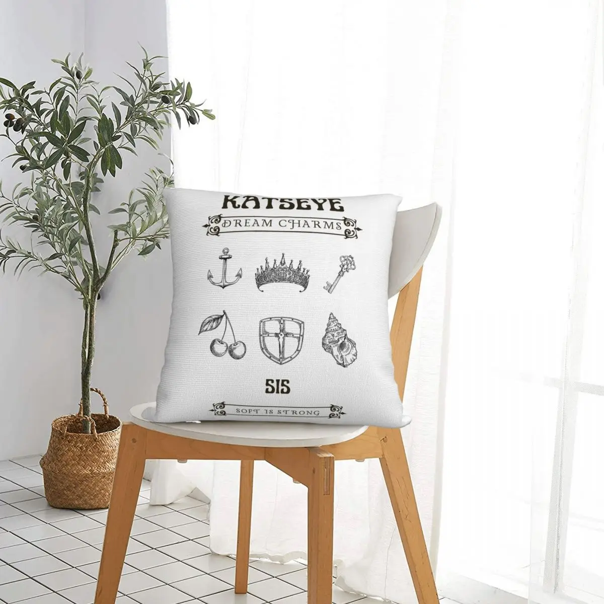KATSEYE OT6 Dream Charms 2 Pillowcase Polyester Cushion Cover Decor Throw Pillow Case Cover Bed Dropshipping 40*40cm