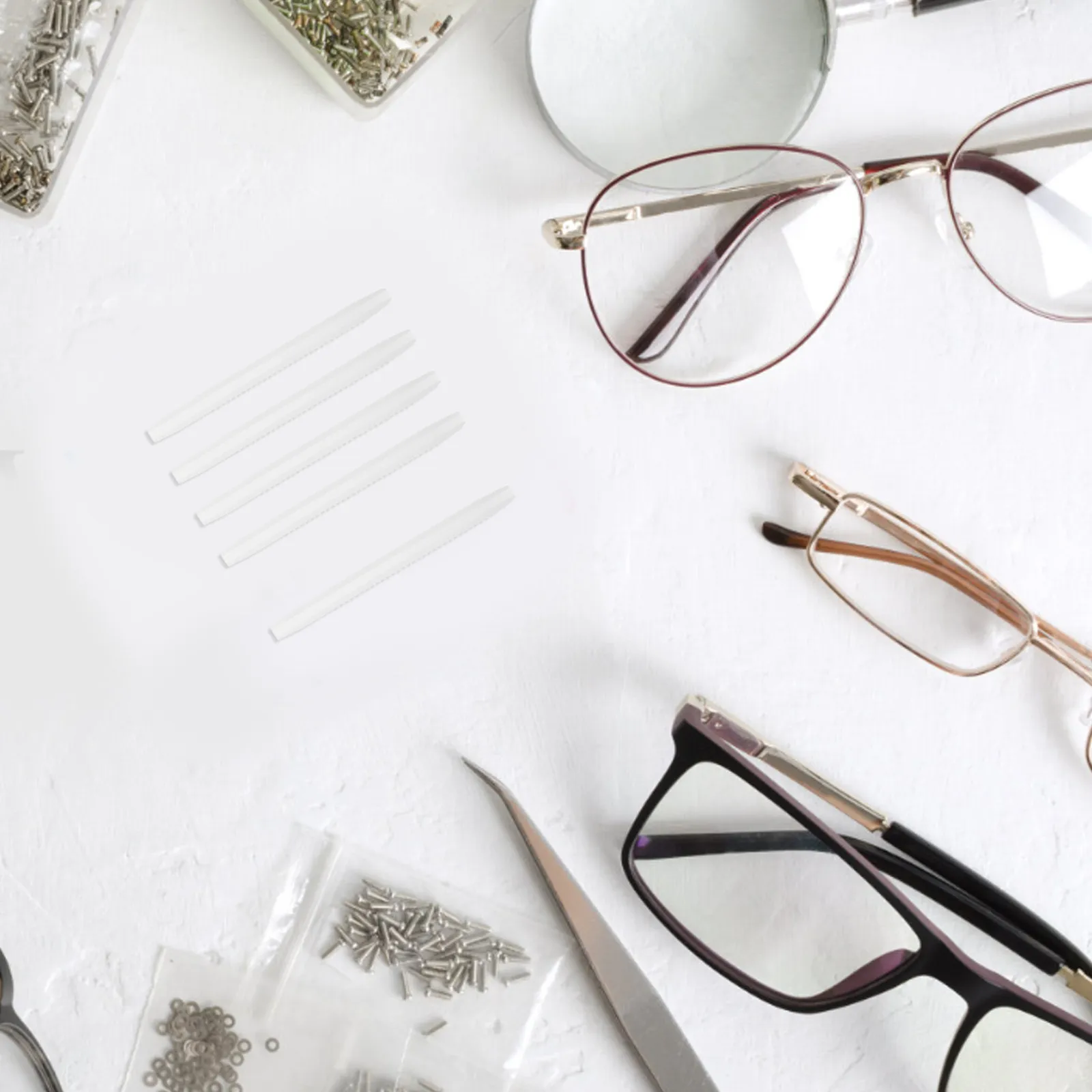 

6 пар нескользящих накладок на дужки очков из поликарбоната, чехлы для дужек очков, аксессуары для очков