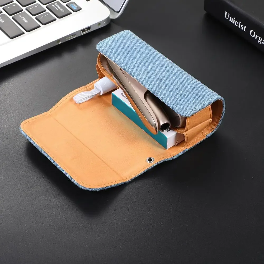 JINXINGCHENG 8 Colors Flip Case for IQOS 3.0 Duo Cover Pouch Holder Cover Wallet Leather Bag for IQOS 3DUO Accessories