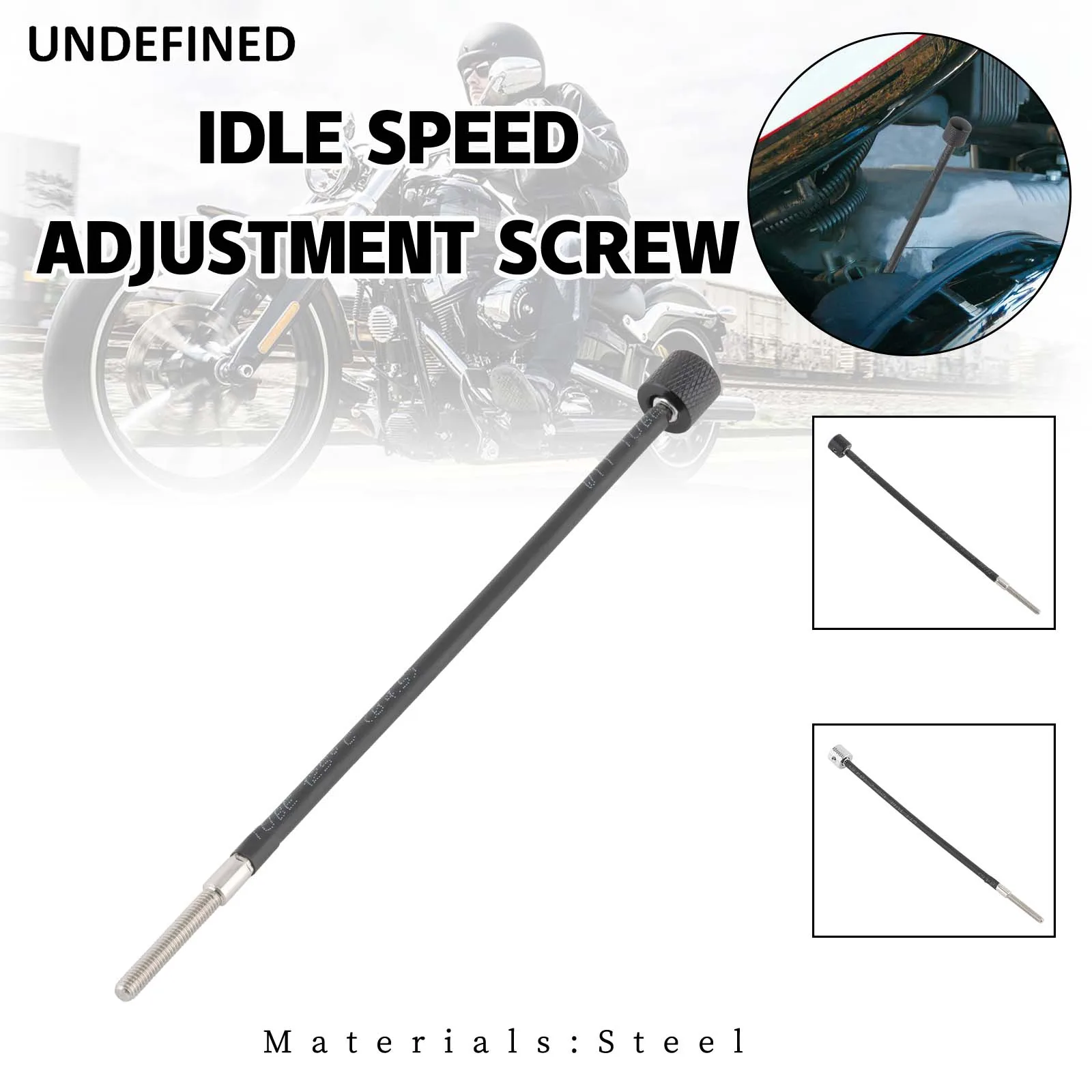 Idle Speed Adjustment Screw Fits for Harley Big Twin models 1980-2007 Carburetors Motorcycle Carburetor Dropship