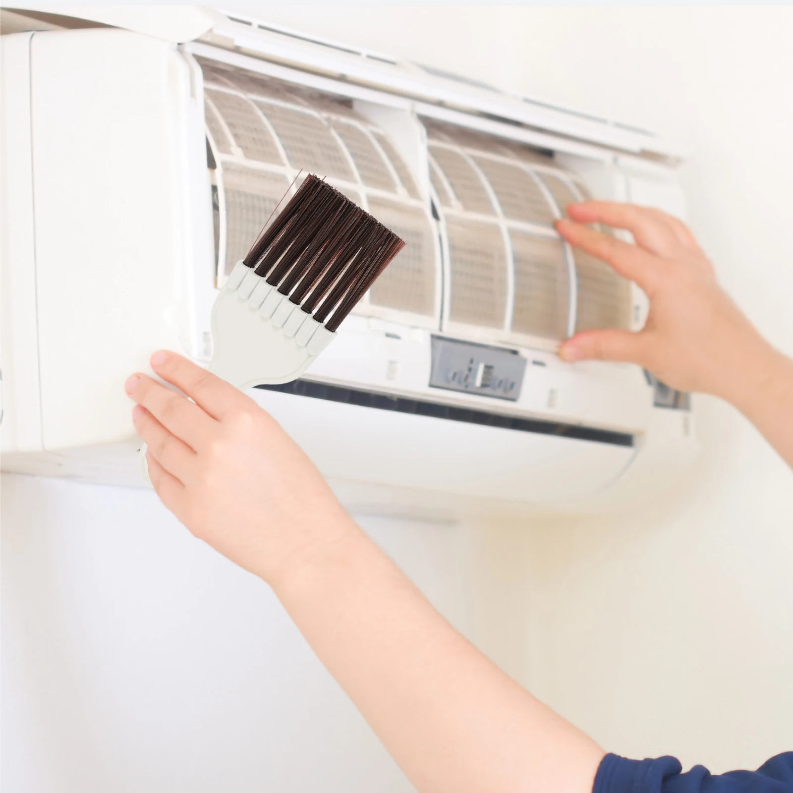 

1Set Durable Air Conditioner Fin Cleaning Brush Condenser Coil Radiator Fin Combing Tools Radiator Brush