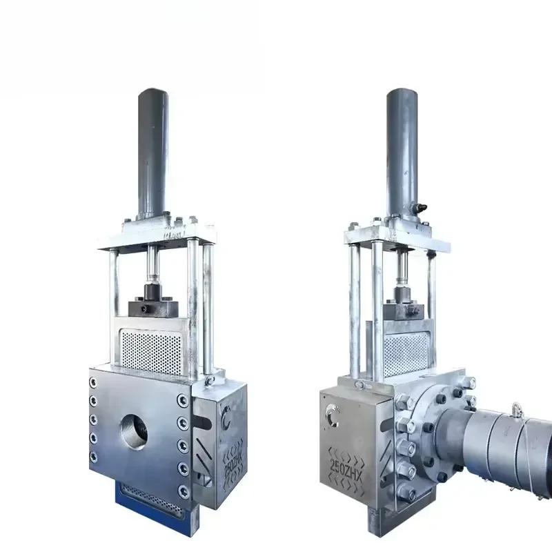 Hydraulic Screen Changer Filter for Film Blowing Machine Compatible with Extrusion Systems Model SCF-200 High Efficiency Melt
