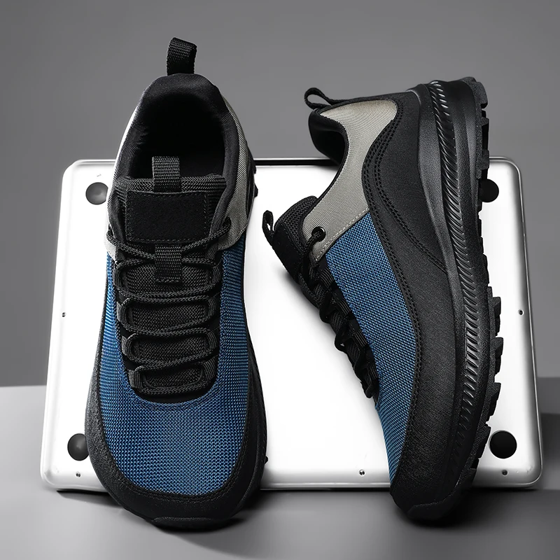 

Новые мужские кроссовки 2026 года: дышащие, нескользящие, износостойкие, легкие, для ходьбы и бега, с технологией Barefoot