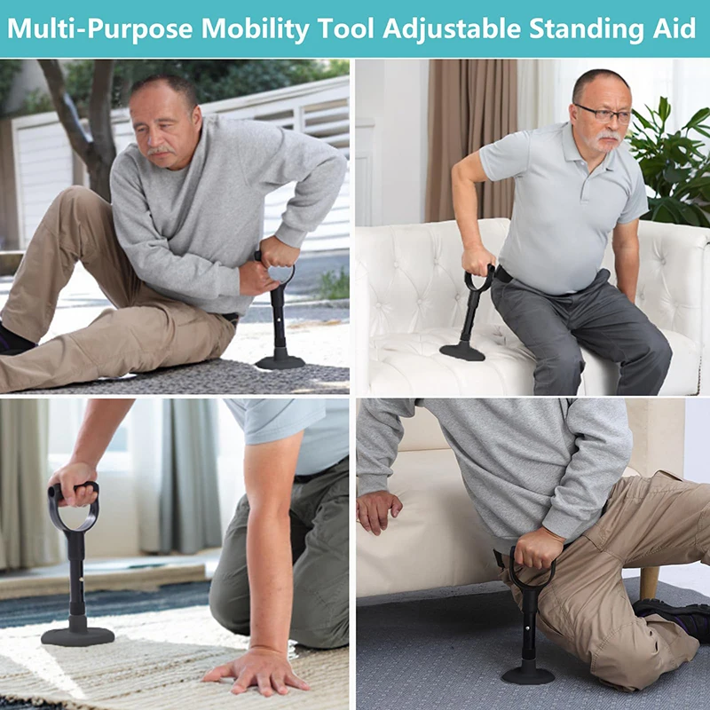 Adjustable Standing Aid Supports Elderly Standing Assist Lift Device Mobility Aids Tool Help Seniors Get Up From Floor Ground