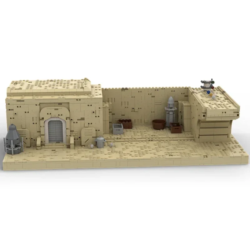 Moc Bouwstenen Beroemde Sterfilm Model Mos Stijl Huis Technologie Modulaire Blokken Geschenken Kerstspeelgoed Diy Sets Assemblage