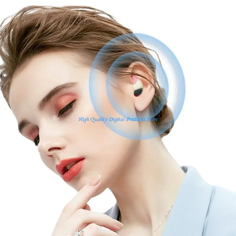 U2JE – bouchons d'oreilles en Silicone pour dormir, réduction du son, auditive, bouchons Anti-bruit propres pour 2x