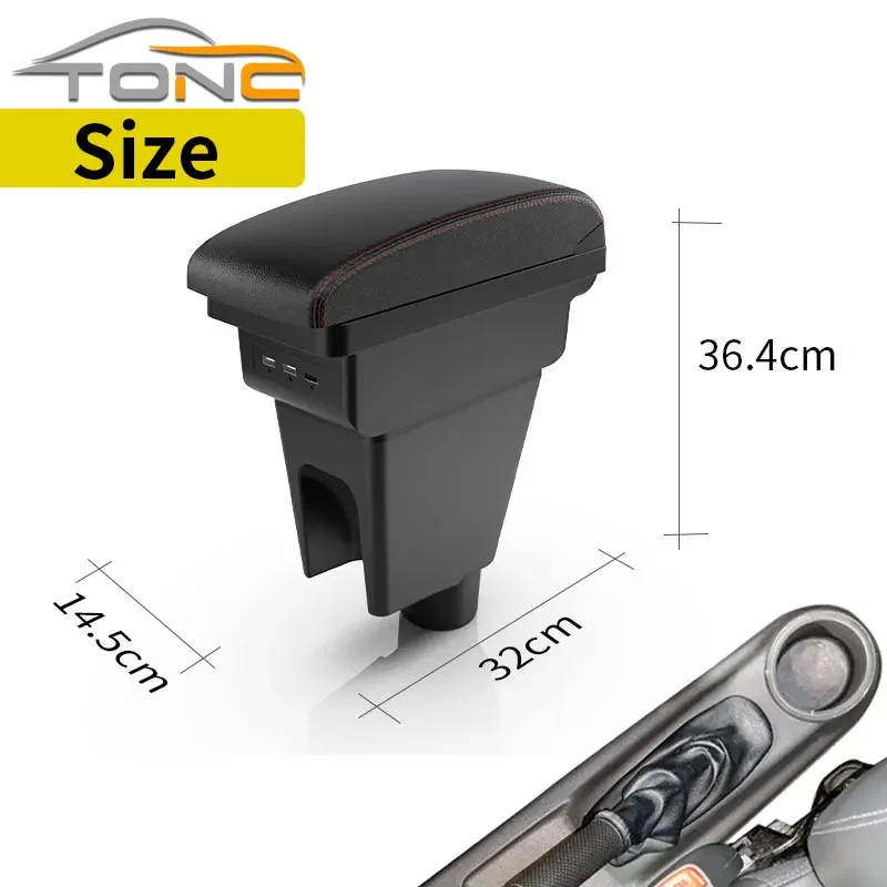 For Chevrolet SparkⅢ2009 2010 2011 2012 2013 2014 2015 2016 2017 2018 2019 2020 2021 2022 2023 2024 2025 M300 Console StorageBox
