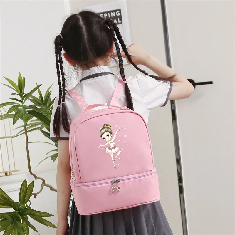 

Children's Dance Bag Backpack Ballet Latin Dance Simple Bag Lightweight Bag