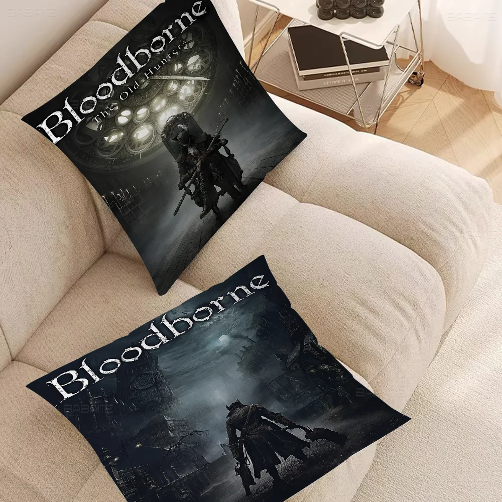 

Bloodborne Personalized Pillow Dust Cover Bedroom Kids Party Decoration Pillowcase Birthday Children Gift