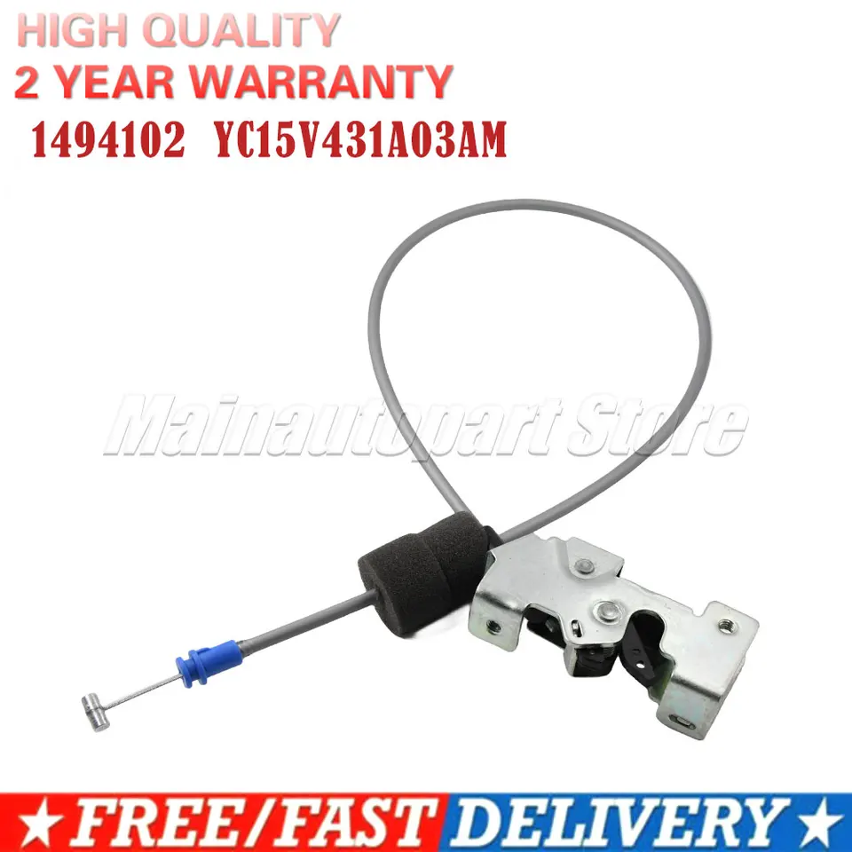 1494102 YC15-V431A03-AM Rear Door Lock Latch Lower Cable For Ford