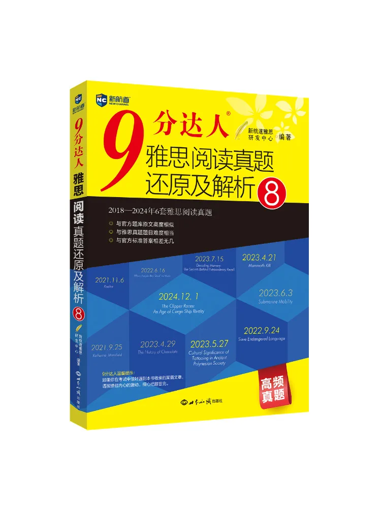 

Book-Winshare Restoration and Analysis Of 9 Point Expert Ielts Reading Test Questions 8