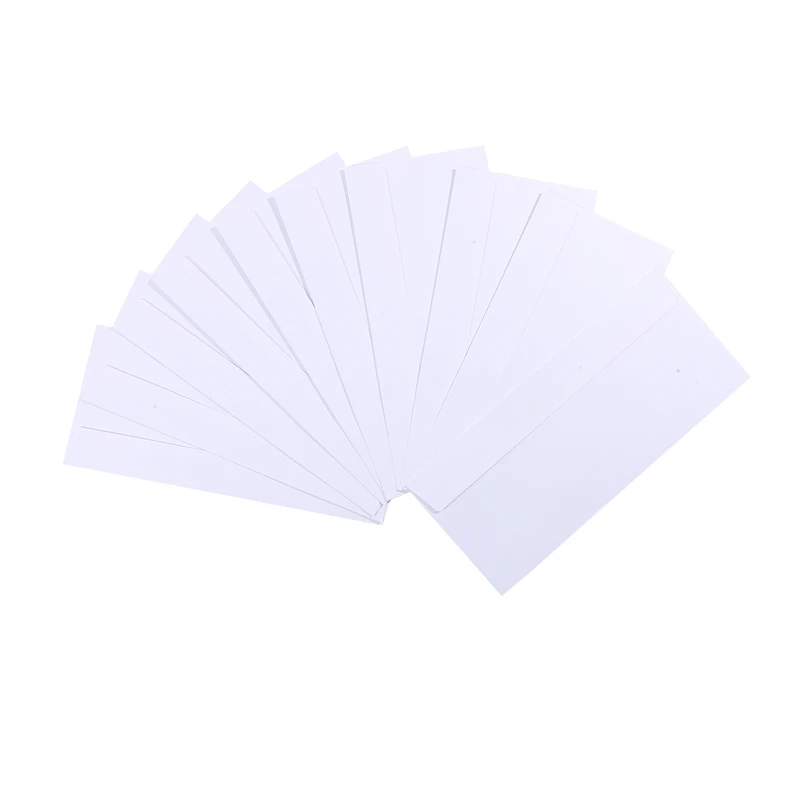 Classical Blank Paper Envelopes Wedding Invitation Envelope Gift Envelope Empty Front Side Opening Envelope White