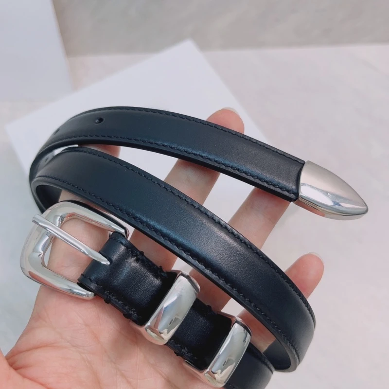 ceinture-western-pour-femmes-de-premiere-qualite-en-cuir-de-veau-25mm-avec-boucle-argentee