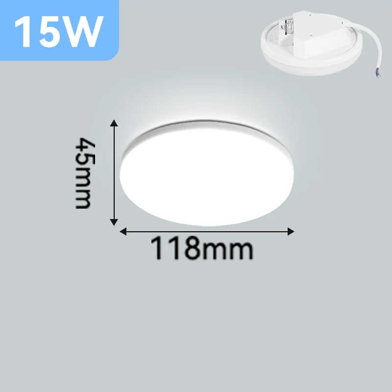 Ceiling Light Moderne Led-deckenleuchten 110V 220V Quadratische Deckenleuchte 15/20/30/40/50W Für Wohnzimmer Schlafzimmer Küche Wohnkultur Panel Lichter 5