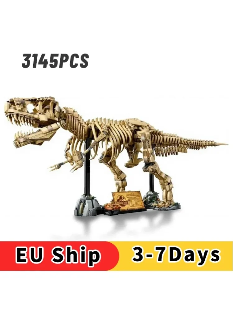 3145 elementów Zestaw Klocków do Składania Foszylia Dinozaurów Park Dinozaurów Klocki dla Dorosłych Model Zabawka Prezent Urodzinowy Kompatybilny z Zestawem — 2