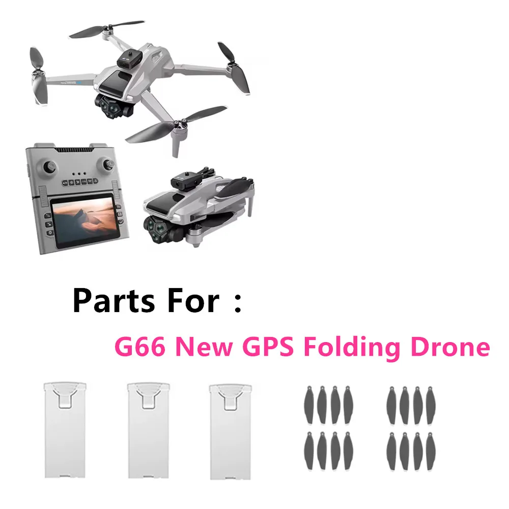 

Оригинальная батарея для дрона G66 Max 7.4V 1300mAh / Запчасти для дрона G66 Max: пропеллеры и аксессуары Maple Leaf