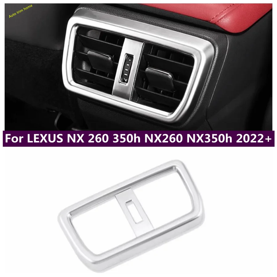 

Car Accessories Armrest Rear Air Conditionnal Vent Cover Trim AC Outlet Panel For LEXUS NX 260 350h NX260 NX350h 2022 2023 2024