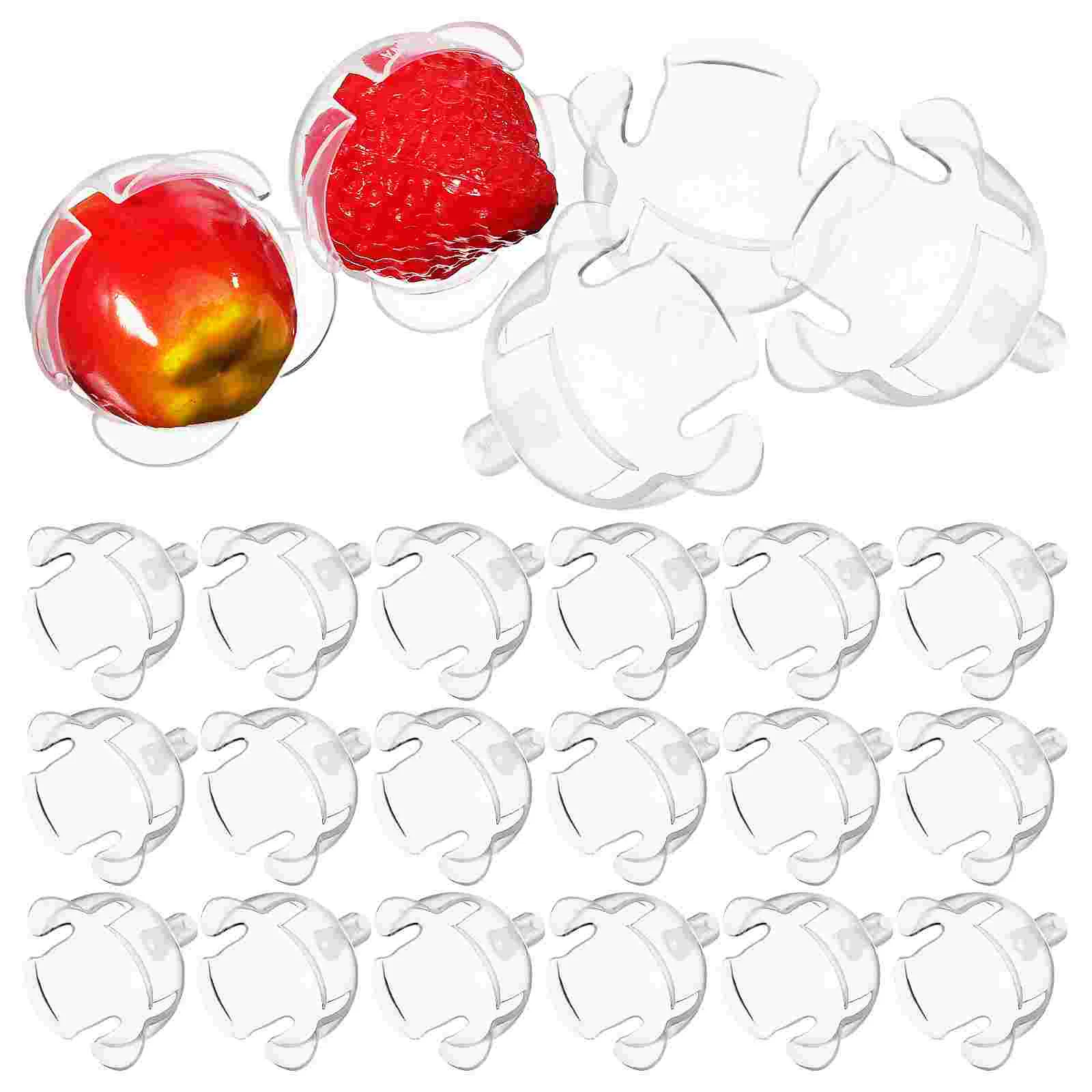 100 Pcs Chocolate Holder Torus Fiber Gummies Support Wrappers Cups Candy Bouquet Base