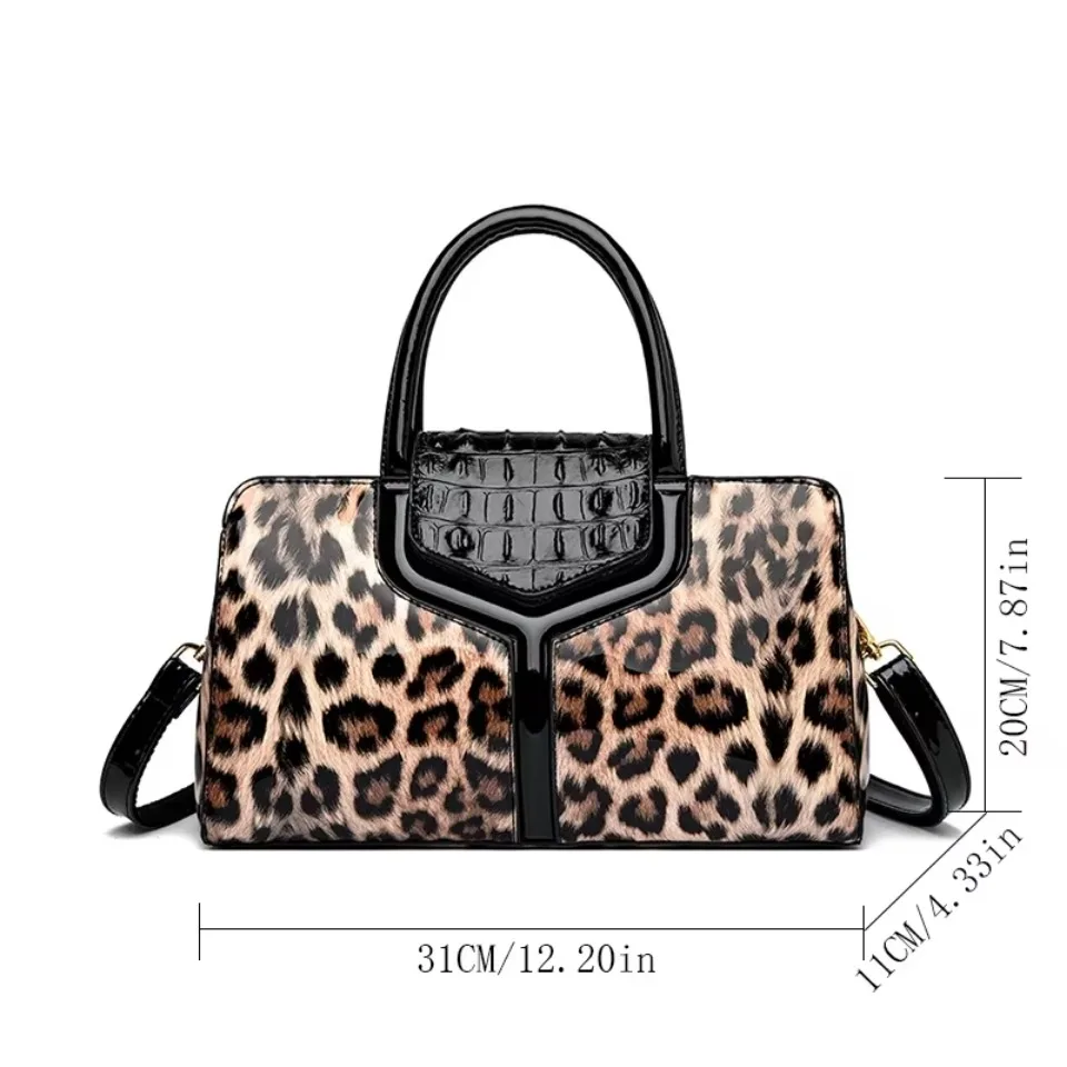 Multiple Styles Leopard Pattern Leather Women\'s Handbags Luxury Fashion Lady Tote Bag Designer Shoulder Messenger Bags Sac