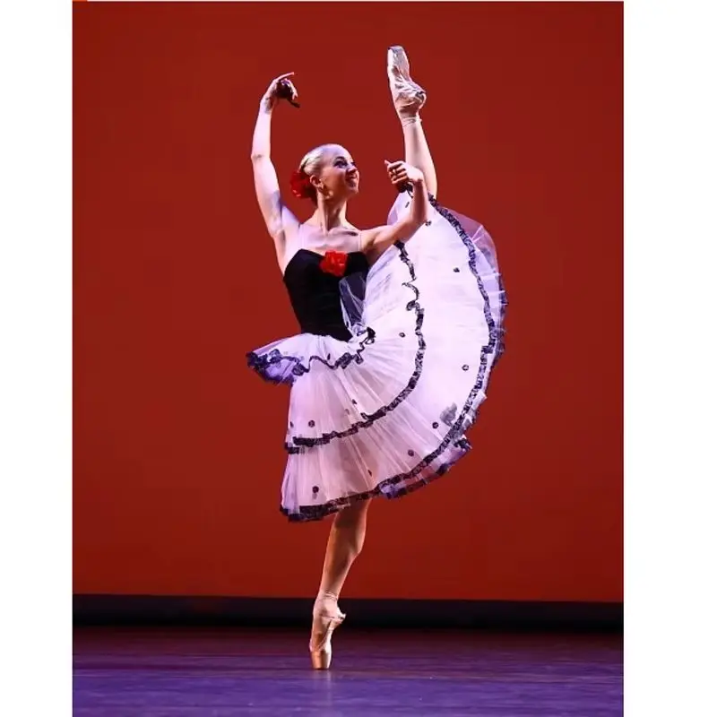 

White Black Don Quixote Ballet Dresses Soft Dance Dress For Ladies Kids,Ballet Tutu Dresses Drop Shipping Retail Wholesale