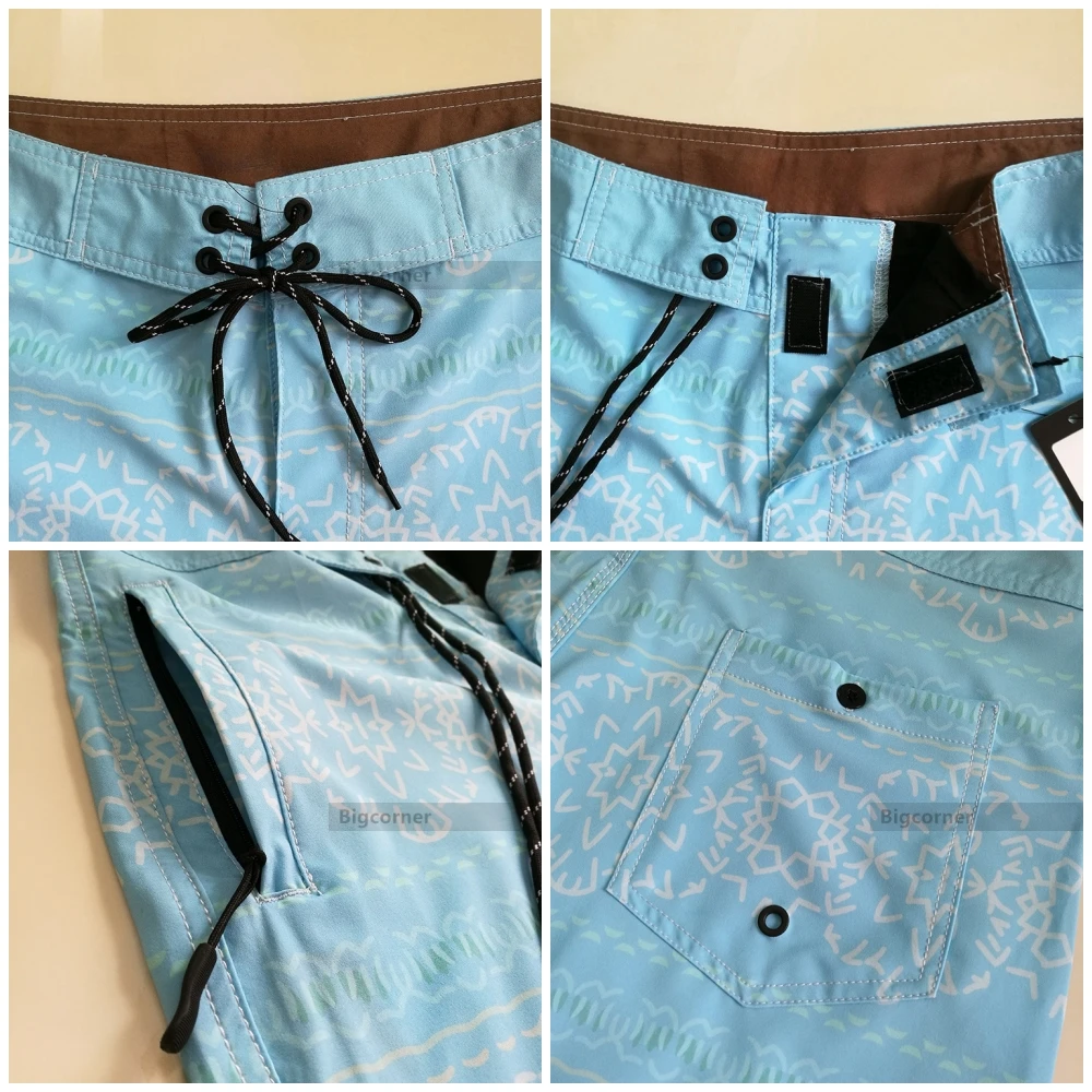 Pantalones cortos de natación de secado rápido para hombre, viajes de verano, playa