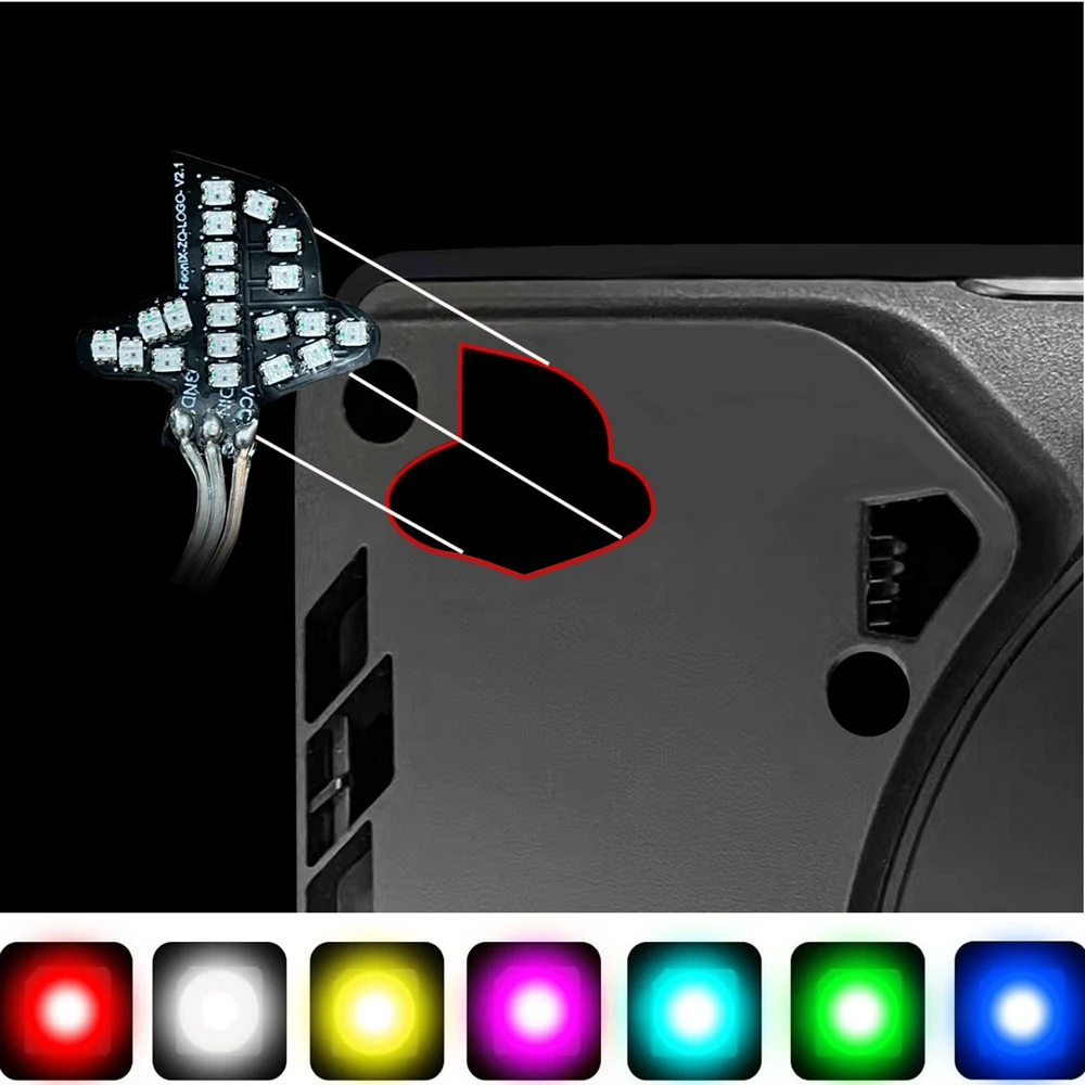 For Ps5 Slim Logo Light Console Mood Light For  P5Slim Accessories