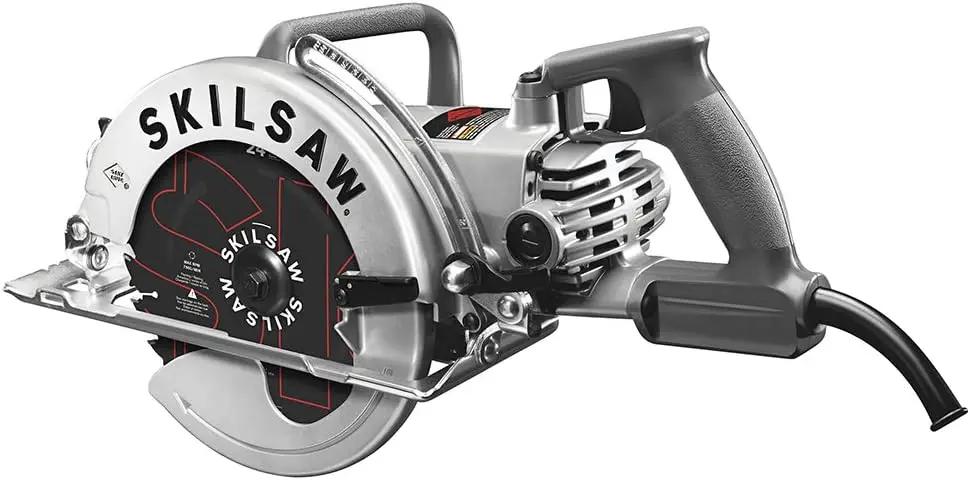 15-Amp 8-1/4-Inch Aluminum Worm Drive Circular Saw