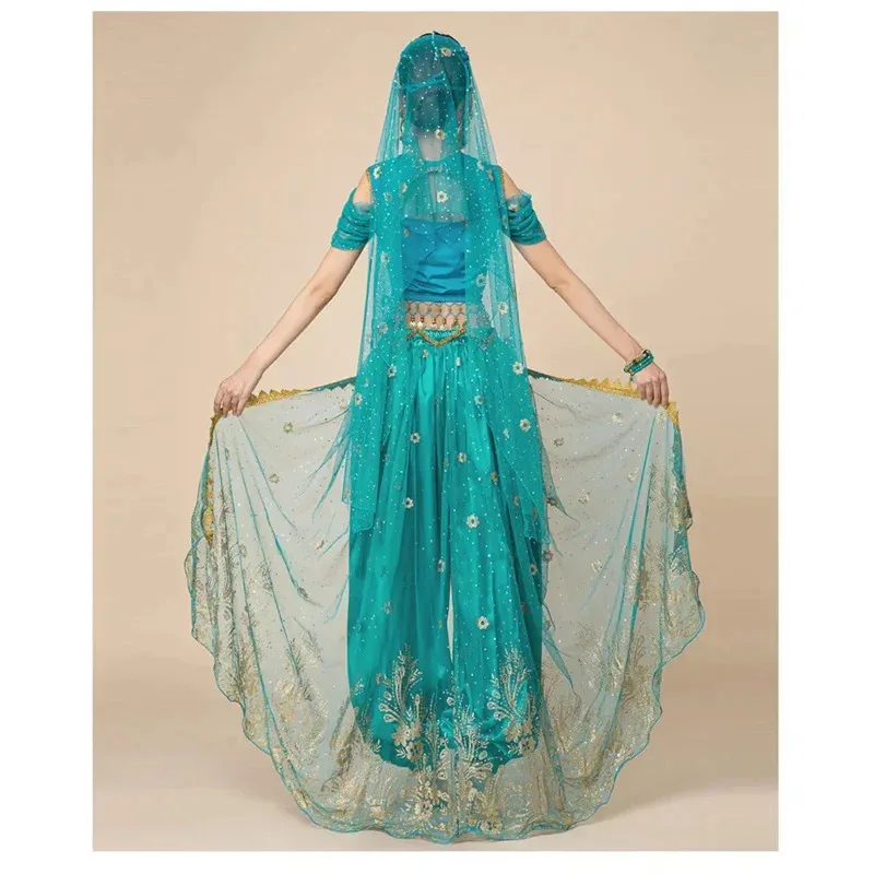 

New 2025 Dress Jasmine Princes Cosplay Dresses Han and Tang Chinese Style Cos Costume Girls female Belly Dance O❤❤dd