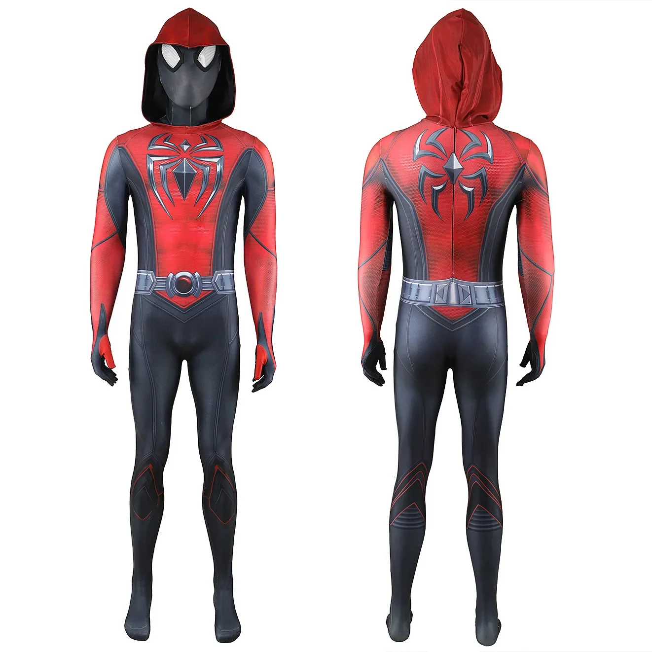 PS5 Marvel's Spider Man 2 Cosplay Costume Venom Superhero 3D Printed Spandex Zenzai Bodysuit Scarlet Spiderman Halloween Costume