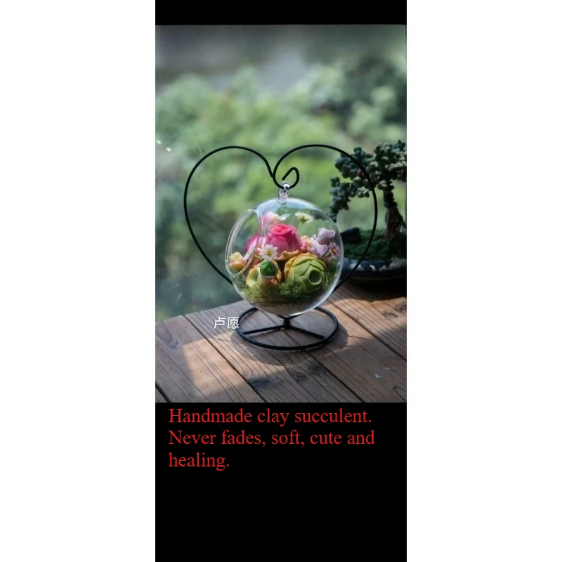 Never Fade | Handmade Crystal Resin Succulent Plant, Ultra-Realistic Mini Potted, Desktop Zen Garden resin supplies