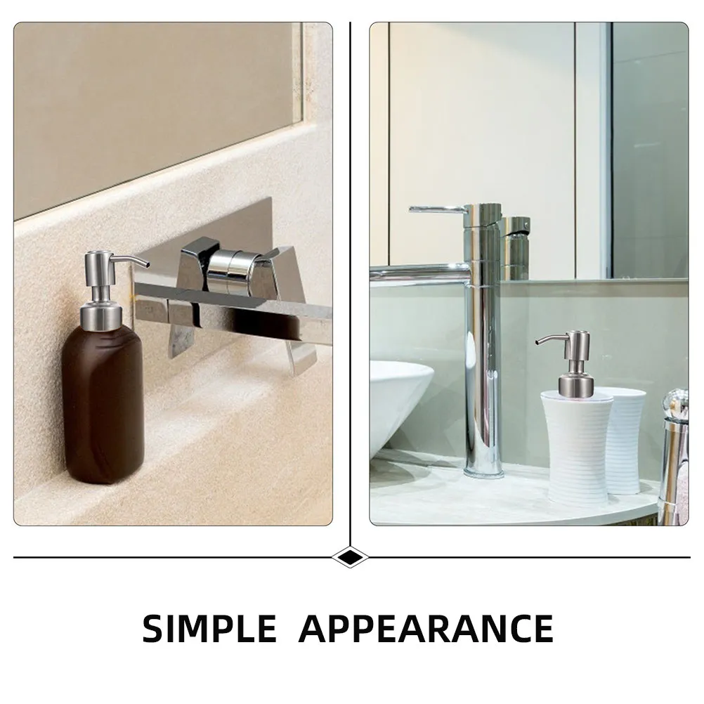 

2 шт. сменные насадки для дозатора мыла, пластиковые насосы-насадки для бутылок с высоковязкой жидкостью, аксессуары для парфюмерии