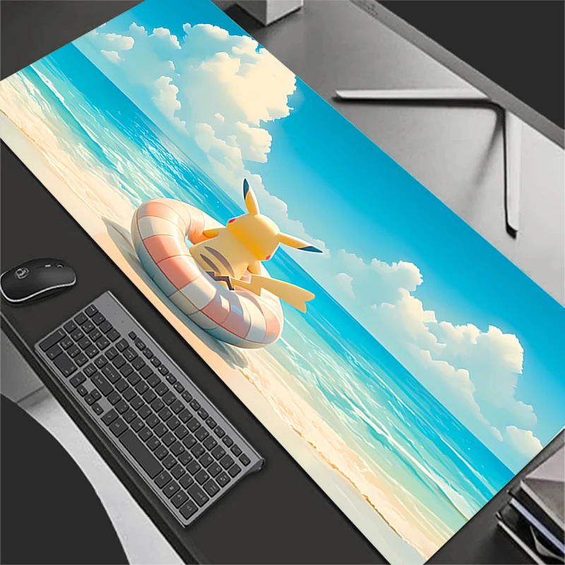 Muismat Gamer Notebook Games Muismat XXL Toetsenbord Pad Grote P-Pokemons P-Pikachus Muismat Muismat Gaming Bureau Mat