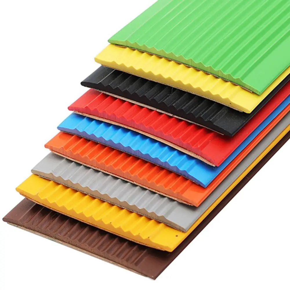 Carpet Pads Mat Self-adhesive Anti-Slip Stair Strip PVC Non Slip Staircase Sticker Step Protector Rug Stairs