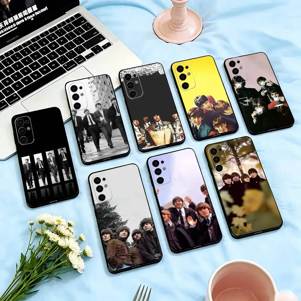 Band The B-BeaTLES-S  Phone Case For Samsung S26,S25,S24,S23,S22,S21,S30,Ultra,Plus,Fe,Lite,Note,10,Black Cover