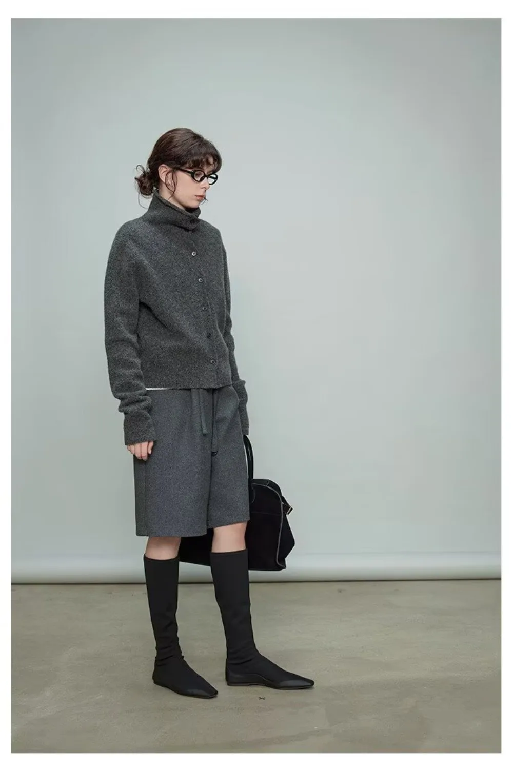 Commuting Style Sweater for Women Casual Versatile Sweater Turtleneck Design Lazy Top New Autumn and Winter Women's Clothing