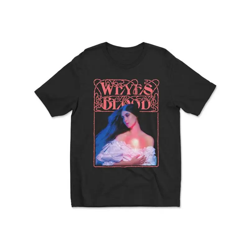 Weyes Blood Hearts Aglow Black All Size T Shirt QQ1412