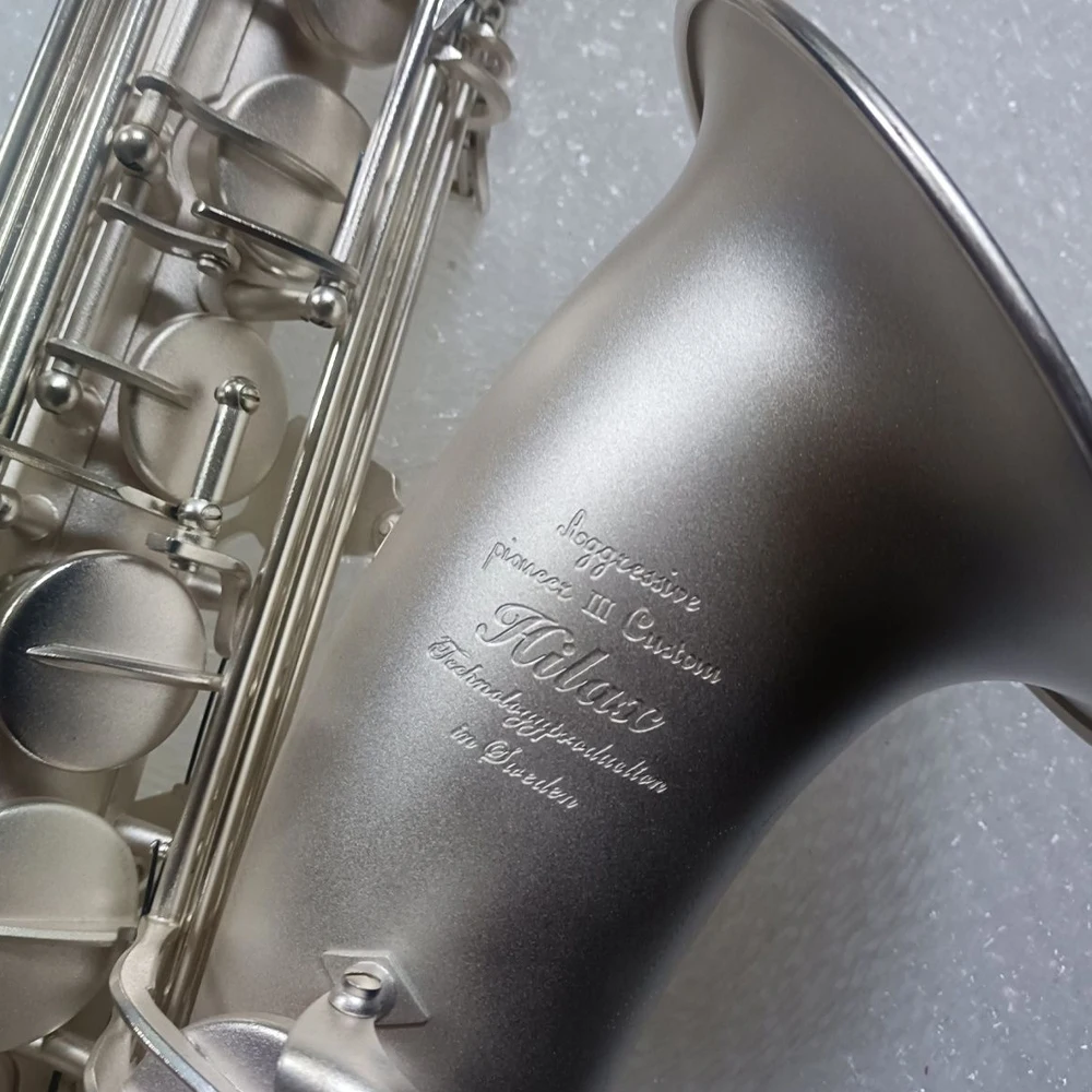 

New Arrival Nickel-Plated Silver 703 Tenor B-flat Saxophone Professional Performance BB Brass Jazz Instrument sax tenor