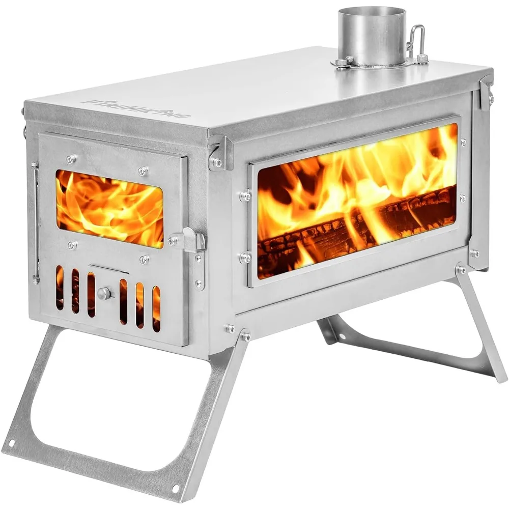 

Ultralight Foldable Titanium Camping Stove for Hiking and Tent Use
