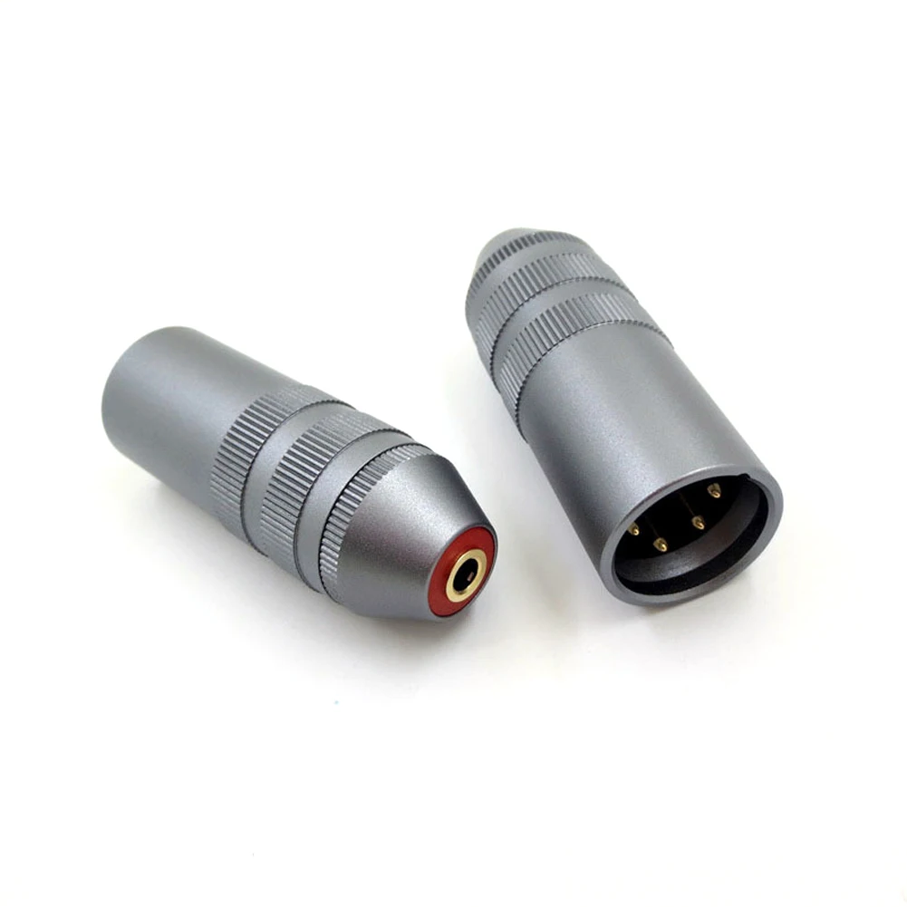 

Высококачественная 4-контактная вилка XLR на гнездо 4,4 мм 2,5 мм Аудио XLR-адаптер Canon Сбалансированный штекер Конверсионные наушники