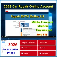 2026 Cuenta en línea de datos de reparación de automóviles, Autodata, Mitch...ell Pro, identificación, hay-nes pro taller Servicio en línea para PC Android Phone