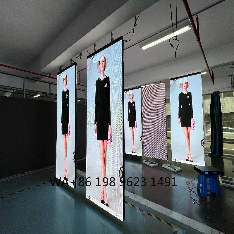 4K 8K Ultra Thin RGB LED Video Wall Indoor Commercial Advertising Panel for Office Mall Live Event Show