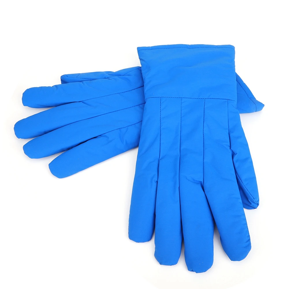 Cryogenic Warm Gloves -200℃ to -360℃ Low Temperature Resistant Cold Proof Liquid Nitrogen Protective Long Cuff Hand Wear