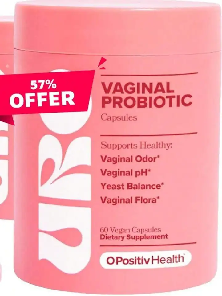 Womens Probiotics 60 Count With Prebiotics and Lactobacillus