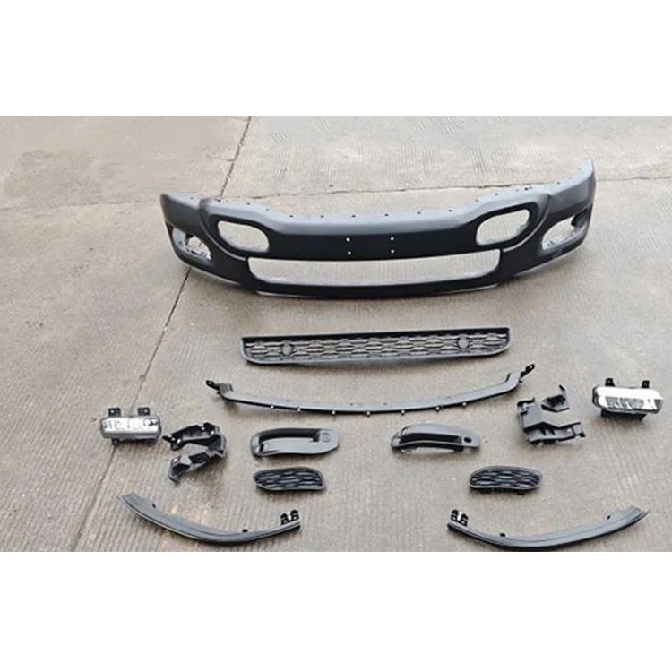 

Black Auto Bumper Assembly Bumper Part Car Front Bumper Kit for Dodge Ram 1500 2019 2020 2021 2022custom