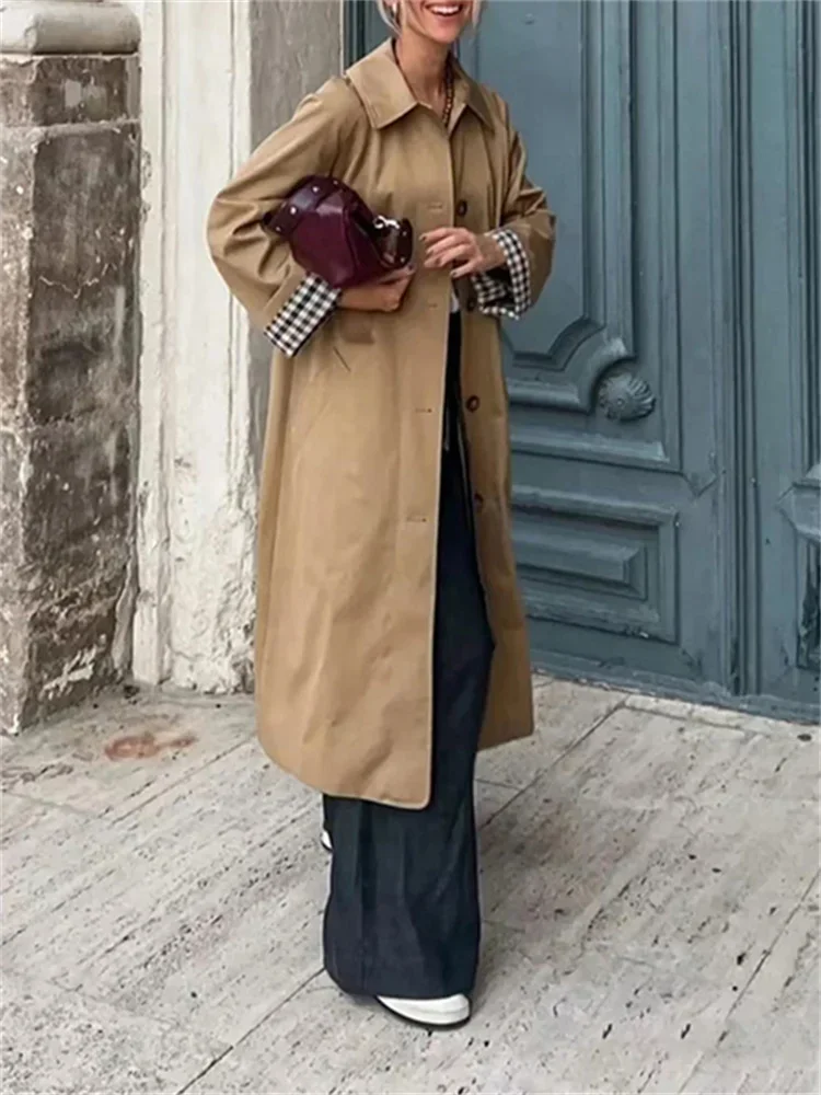 Why the Women Long Brown Trench Coat Is the Ultimate Autumn-Winter Wardrobe Staple