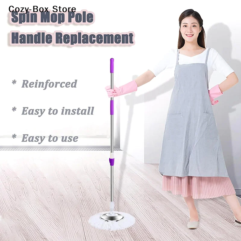 [ZY]Universal Mop Head 16cm Stainless Steel Household Rotary Mop Head To Replacement Plastic Telescopic Mop Accessories[ZY]