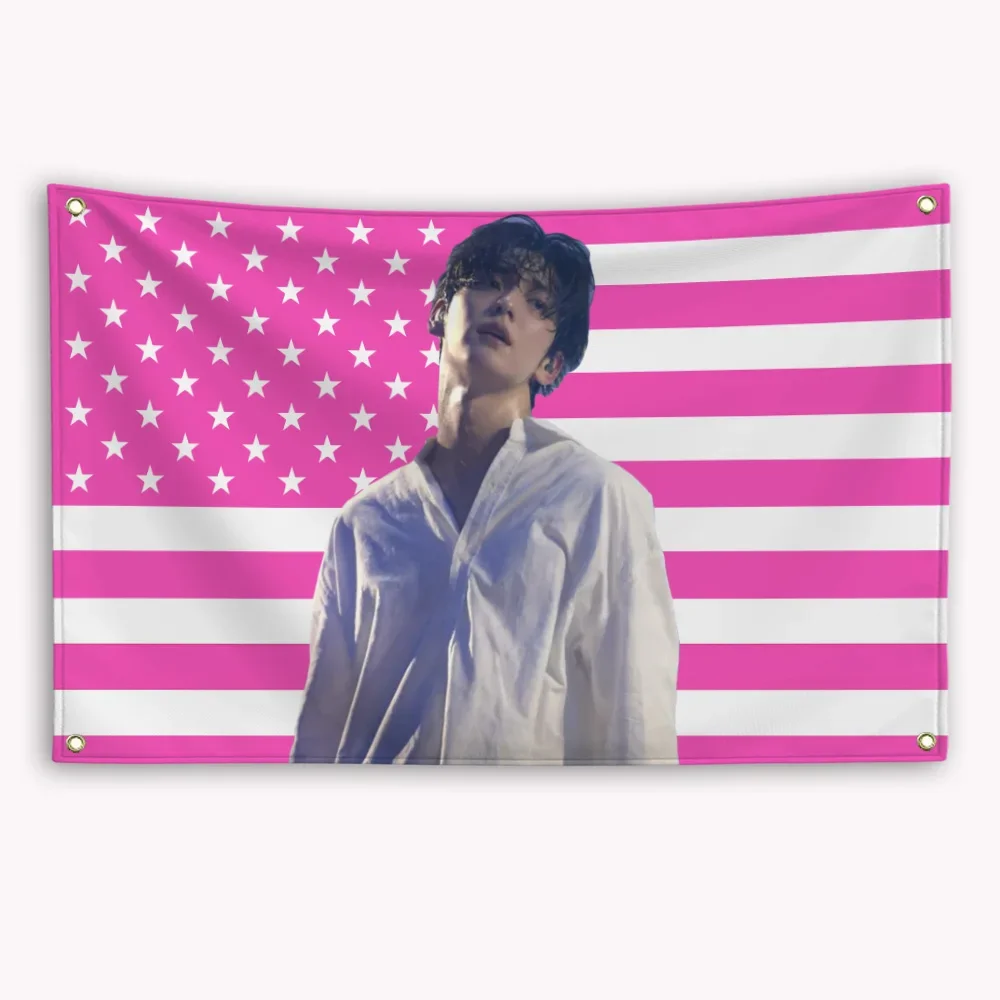 S-SOOBIN American Flag Garage Decoration for Bedroom Custom Flags Home Decor Items Barber Shop Tapestry Flaga Wall Art Room the