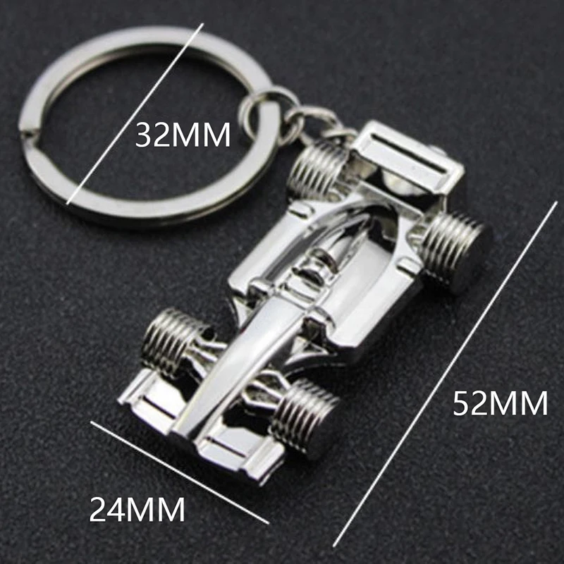 Fashion Mini Formula 1 Racing Car Styling Pendant Keychain For Men Handbag Activity Gift