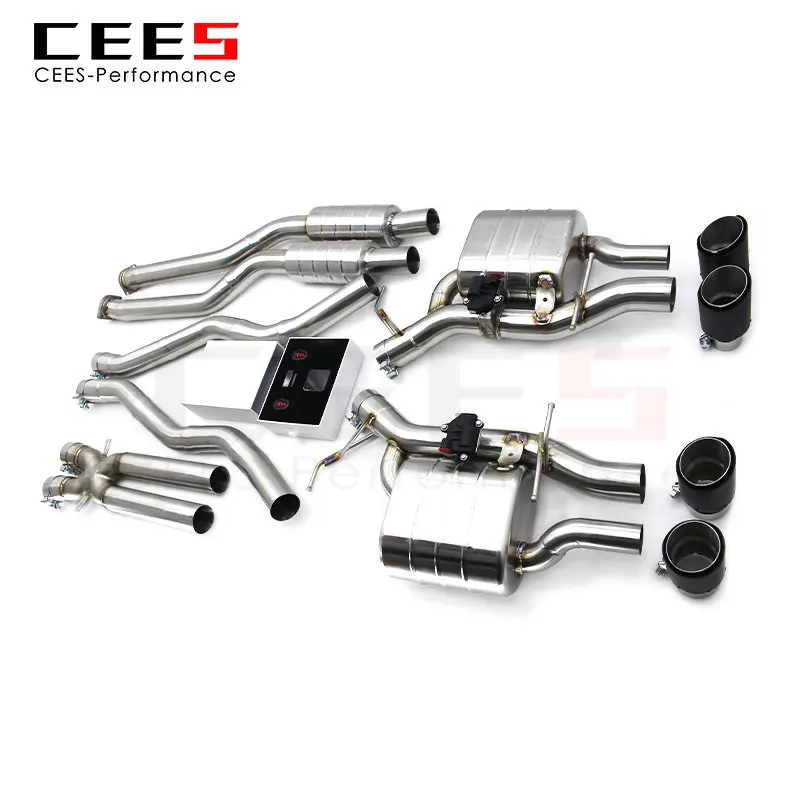 

CEES Catback Exhaust for BMW M6 E63 5.0L 2006-2010 Tuning Performance Stainless Steel Exhaust System Valve Exhaust Pipe Escape